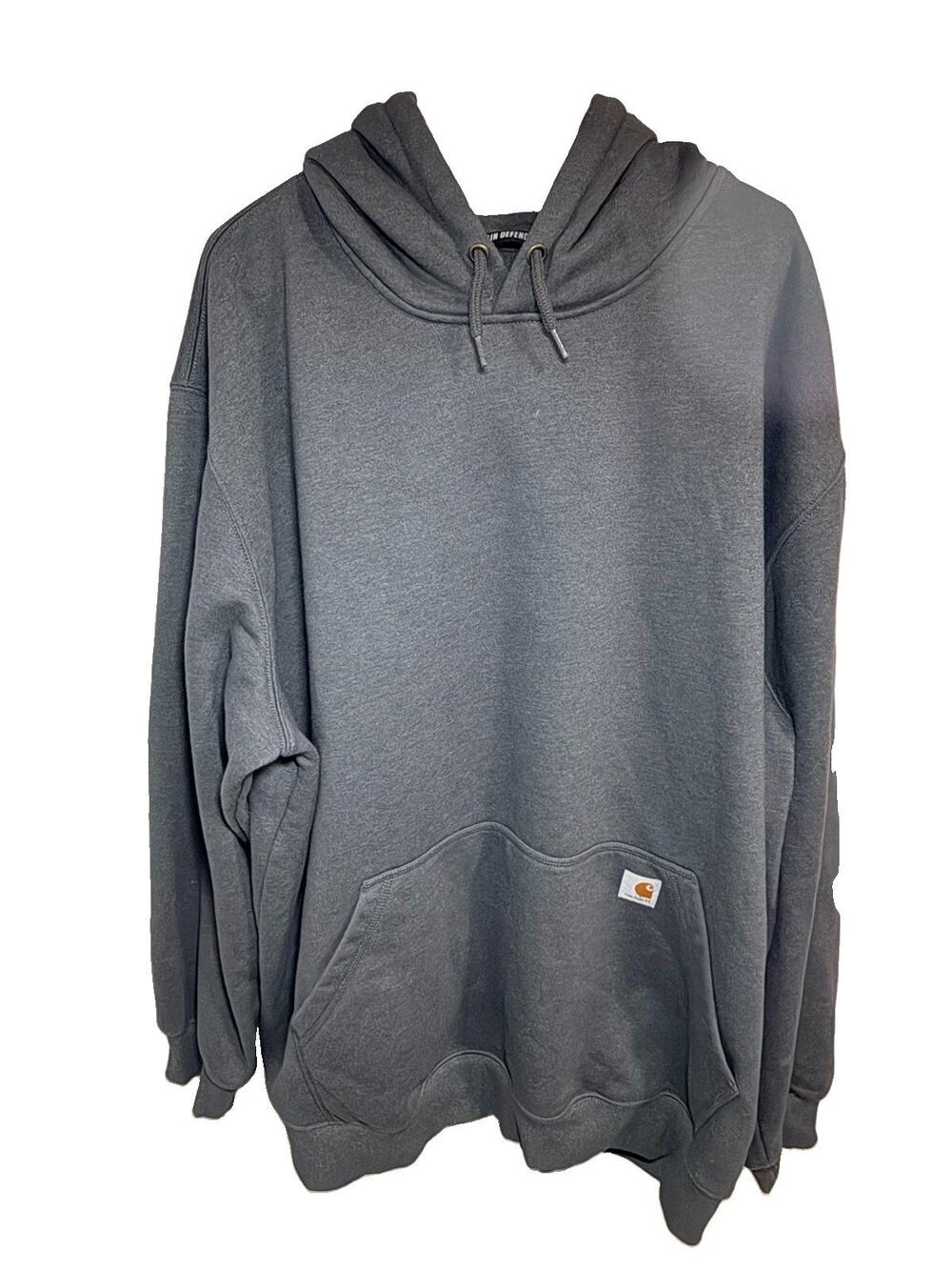 Carhartt Rain Defender Loose Fit Hoodie Size 3XL Tall Gray